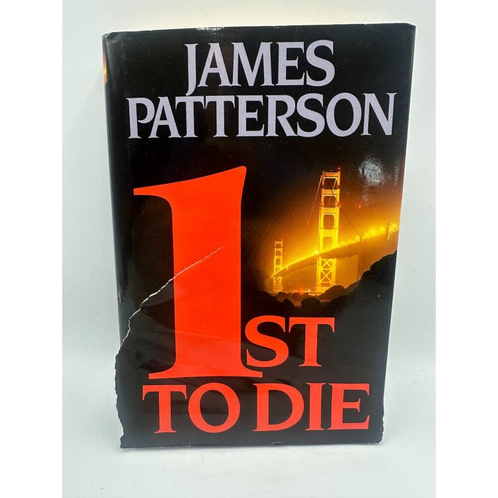 1st To Die By James Patterson Hardcover 2001 Mystery Thriller Dust Jacket